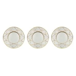 10X10 Mirrored Round 3Pc Set