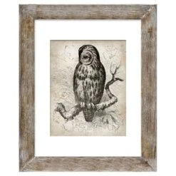 11x14 Matted To 8x10 Wall Frame, Brown