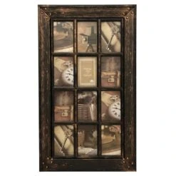 12-Opening Ornate Collage With Antique Brushed Bronze Finish, 30x18