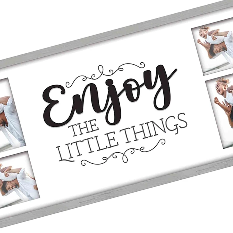 14-Opening Enjoy The Little Things Collage Frames, 52x15 2 14-Opening Enjoy The Little Things Collage Frames, 52x15 - Image 2
