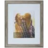 16x20 Matted To 11x14 Scoop With White Mat Wall Frame, Whitewash