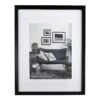 16x20 Matted To 11x14 Wall Frame, Black