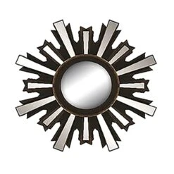 3-Piece Brown Wall Mirror Set -Modern Decor Shop 3 piece brown wall mirror set 3