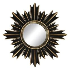 3-Piece Gold Accent Wall Mirror Set 13 3-Piece Gold Accent Wall Mirror Set -Modern Decor Shop 3 piece gold accent wall mirror set 6