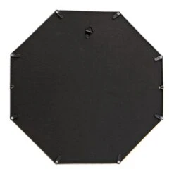 3-Piece Gold Octagon Mirror Set, 10" -Modern Decor Shop 3 piece gold octagon mirror set 10 4