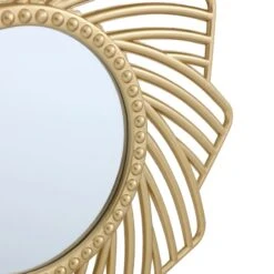 3-Piece Gold Wall Mirror Set -Modern Decor Shop 3 piece gold wall mirror set 19