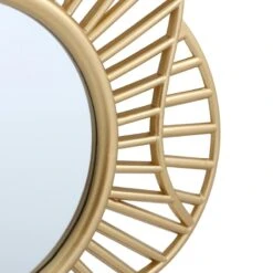 3-Piece Gold Wall Mirror Set -Modern Decor Shop 3 piece gold wall mirror set 4