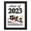 7x9 Matted To 4x6 Black Class Of 2023 Tabletop Frame