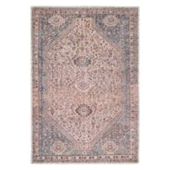Amelie Brown Washable Accent Rug, 2x3