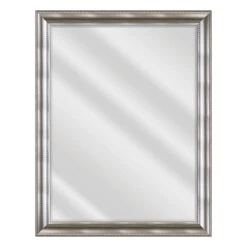 Anne Antique Silver Wall Mirror, 43x55