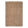 (B181) Honeybloom Jute Boucle Woven Area Rug, 7x10