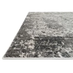 (B528) Holden Abstract Grey Area Rug, 5x7 -Modern Decor Shop b528 holden abstract grey area rug 5x7 4