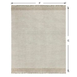 (B693) Found & Fable Kent Ivory Jute Area Rug, 8x10 10 (B693) Found & Fable Kent Ivory Jute Area Rug, 8x10 -Modern Decor Shop b693 found fable kent ivory jute area rug 8x10 5