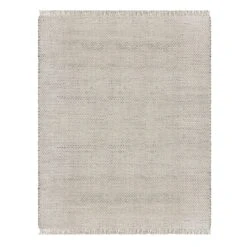 (B724) Ty Pennington Topher Neutral Flatweave Area Rug, 8x10