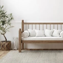 (B724) Ty Pennington Topher Neutral Flatweave Area Rug, 8x10 -Modern Decor Shop b724 ty pennington topher neutral flatweave area rug 8x10 6