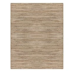 (B729) Ty Pennington Kensie Natural Striped Jute Area Rug, 8x10