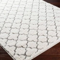 (B746) Elenor Ivory Geometric Runner, 2x7