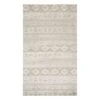 (B767) Ellie Ivory & Beige Accent Rug, 3x5