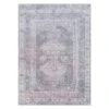 (B786) Honeybloom Colin Multicolor Medallion Washable Area Rug, 5x7