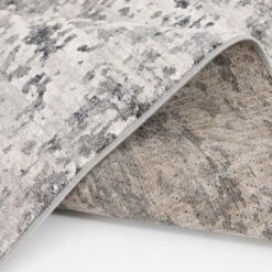 (B789) Crosby St Adore Black & Grey Abstract Area Rug, 5x7 -Modern Decor Shop b789 crosby st adore black grey abstract area rug 5x7 6