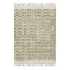 (B820) Honeybloom Dunstan Natural Tan Area Rug, 5x7