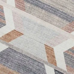 (B827) Arrow Multicolor Washable Area Rug, 8x10 -Modern Decor Shop b827 arrow multicolor washable area rug 8x10 4