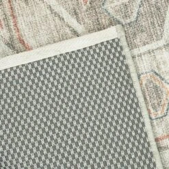 (B830) Pink Multicolor Tribal Washable Accent Rug, 3x5 -Modern Decor Shop b830 pink multicolor tribal washable accent rug 3x5 4