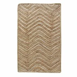 (B851) Honeybloom Wynn Jute Accent Rug, 27x45