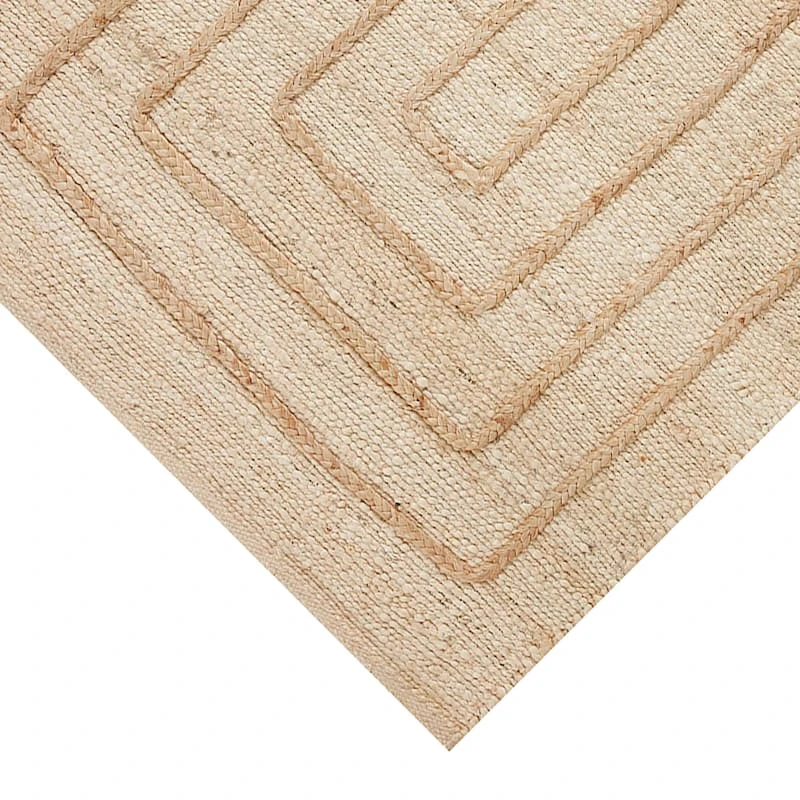 (B852) Tracey Boyd Arlo Natural Jute Accent Rug, 3x5 2 (B852) Tracey Boyd Arlo Natural Jute Accent Rug, 3x5 - Image 2