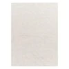 B861 Lyna Zebra High Low Ivory Washable Area Rug 5X7