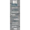 Be You Sentiment Canvas Wall Art, 12x36