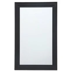 Becky Black Framed Wall Mirror, 24x36