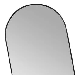 Black Arch Leaner Mirror, 24x70 -Modern Decor Shop black arch leaner mirror 24x70 3