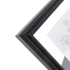 Black Beaded Float Tabletop Frame, 8x10 -Modern Decor Shop black beaded float tabletop frame 8x10 4