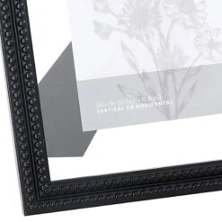 Black Beaded Float Tabletop Frame, 8x10 -Modern Decor Shop black beaded float tabletop frame 8x10 5