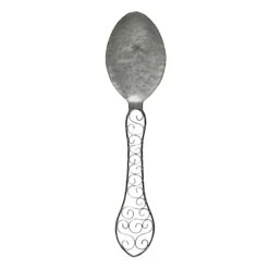 Black Metal Spoon Wall Decor, 8x31