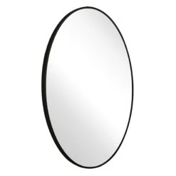 Black Oval Wall Mirror, 24x32 -Modern Decor Shop black oval wall mirror 24x32 3