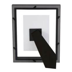 Black Tabletop Float Frame, 8x10 -Modern Decor Shop black tabletop float frame 8x10 5