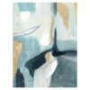 Blue Abstract Canvas Wall Art, 24x31