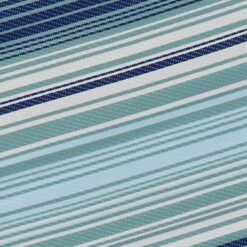 Blue Striped Plastic Outdoor Area Rug, 5x7 -Modern Decor Shop blue striped plastic outdoor area rug 5x7 4