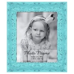 Blue Wooden Photo Frame, 8x10