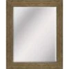 Brown Framed Studio Wall Mirror, 22x28