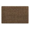 Brown Lopro Tile Textured Kitchen Mat, 23x36