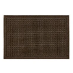 Brown Waffle Impressions Doormat, 24x36