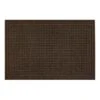 Brown Waffle Impressions Doormat, 36x48