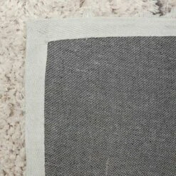 (C103) Ivory & Grey Long Pile Diamond Design Shag Area Rug, 5x7 6 (C103) Ivory & Grey Long Pile Diamond Design Shag Area Rug, 5x7 -Modern Decor Shop c103 ivory grey long pile diamond design shag area rug 5x7 3