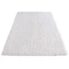 (C146) Yeti Ivory Shag Accent Rug, 3x5
