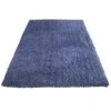 (C148) Yeti Blue Shag Area Rug, 5x7