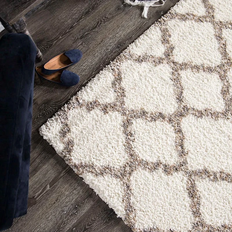 (C162) Windsor White Area Rug, 8x10 12 (C162) Windsor White Area Rug, 8x10 - Image 12