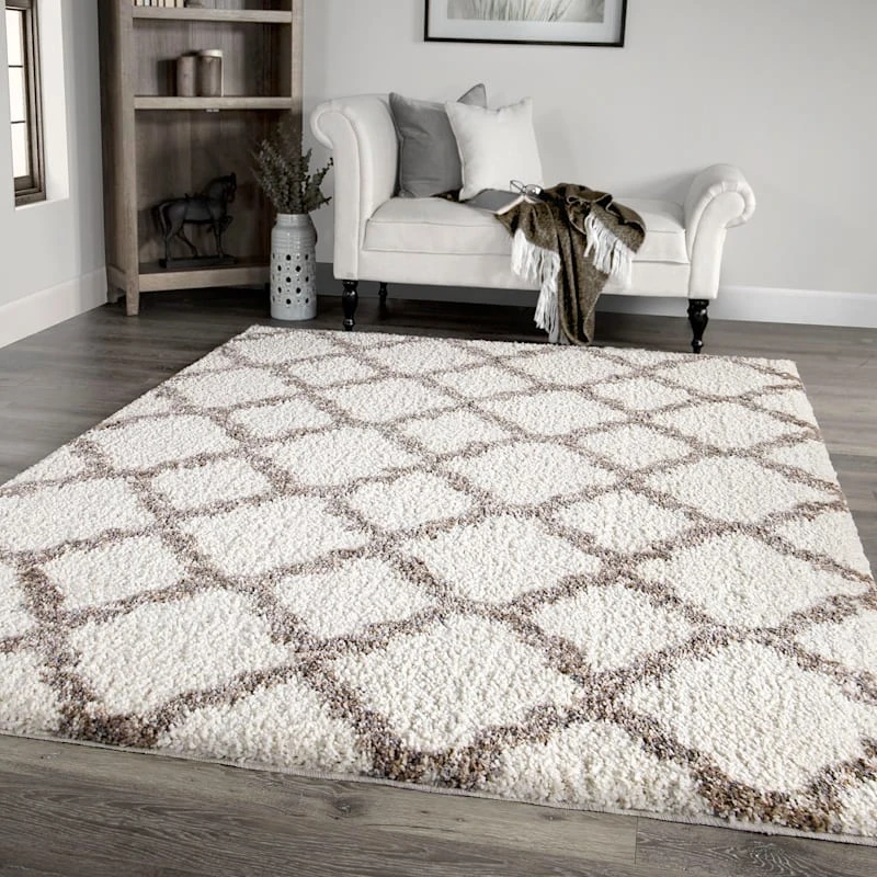 (C162) Windsor White Area Rug, 8x10 5 (C162) Windsor White Area Rug, 8x10 - Image 5